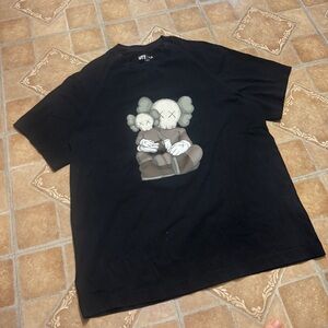 Uniqlo x KAWS "Family" Companion T-Shirt - Black - Size M